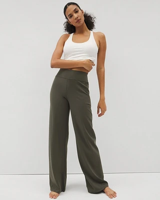 High-Waist Wide-Leg Pants