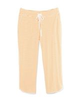 Soma Cool Nights Crop Pajama Pants, RIBBON STRIPE CND ORANGE