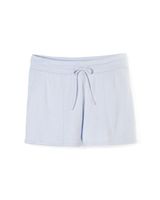 Soma Brushed Cozy Modern Pajama Shorts, RIBBON STRIPE PWDR BLUE