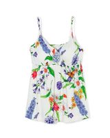 Soma Cool Nights Cami with Removable Cups, PERENNIAL BLOOM GRD IVORY