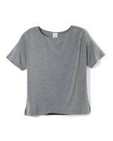 Soma Cool Nights Crewneck Pajama Tee, Heather Graphite