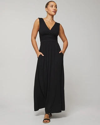 Soft Jersey Goddess Maxi Bra Dress