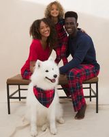 Soma Family Pajama Men's Pajama Set, Plaid, Red & Blue, size XL, Christmas Pajamas by Soma, Gifts For Women