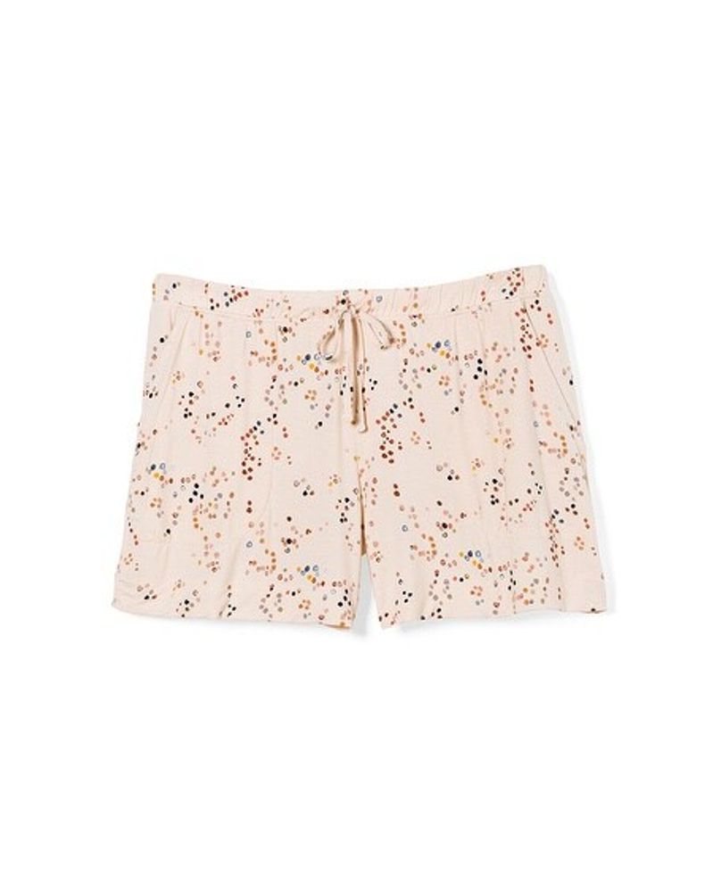 Soma Cool Nights Pajama Shorts, MISTED DOT PINK TINT