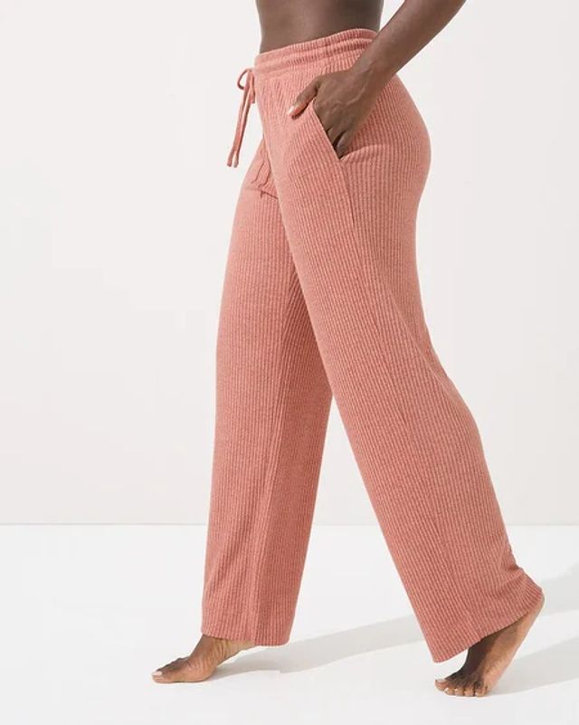 Brushed Cozy Wide Leg Pants - Soma