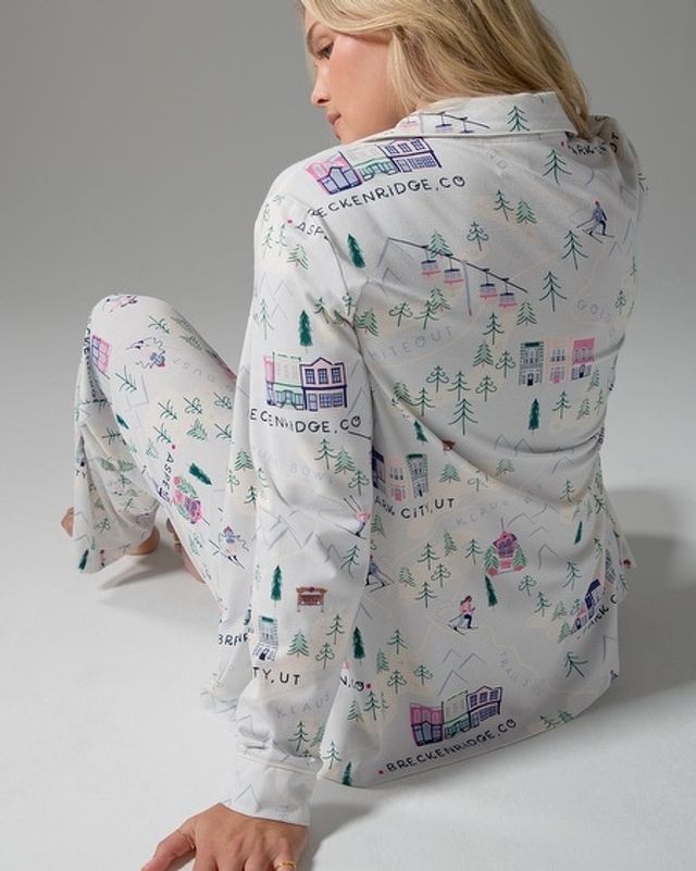 Embraceable Long-Sleeve Pajama Top - WA - Soma