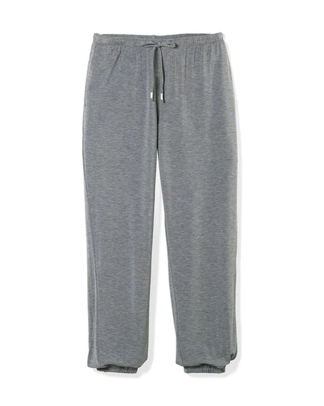 Soma Relaxed Banded Ankle Pajama Pants Black