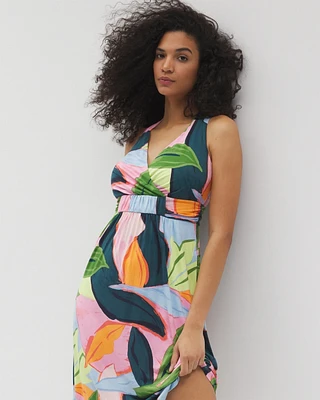 Soft Jersey Cross Back Strap Bra Dress