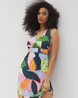 Soft Jersey Cross Back Strap Bra Dress