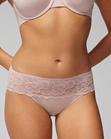 Vanishing Edge Hipster Panty with Lace