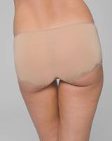 Soma Embraceable Lace Boyshort, Lemons Mini Porcelain, Size L