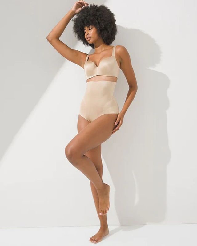 Soma Vanishing Edge Sculpting Waist Cincher Shapewear, Nude, size