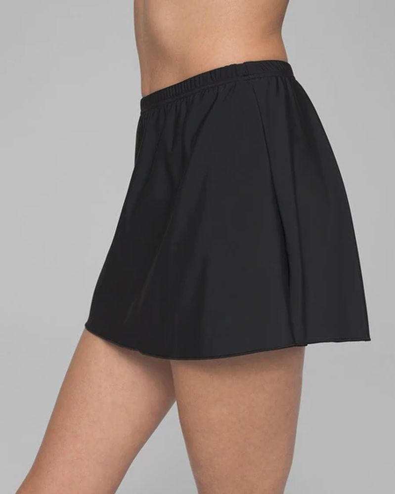Miraclesuit Swim Skirt Bottom, Black, Size 12, from Soma