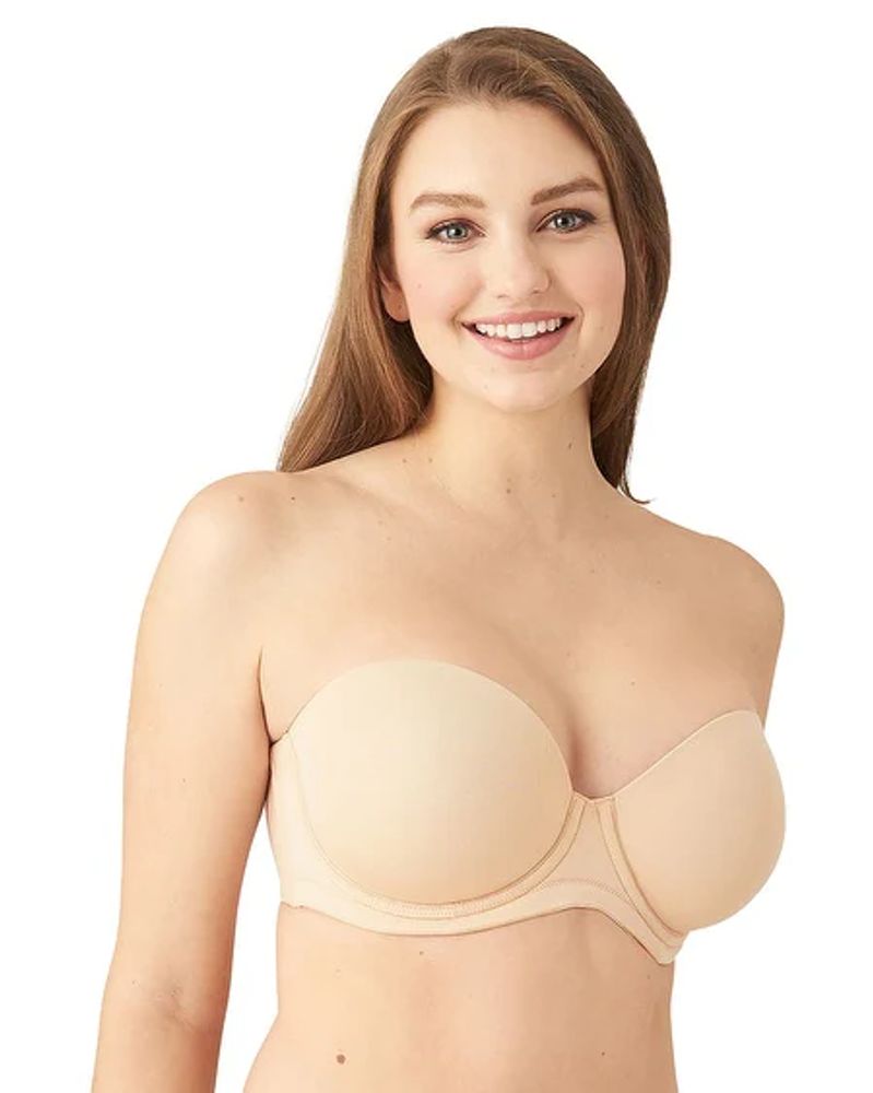 Wacoal Red Carpet Full Figure Strapless Bra, Nude, Size 34I, from Soma