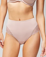 Vanishing Tummy High-Waist Brief Panty with Lace