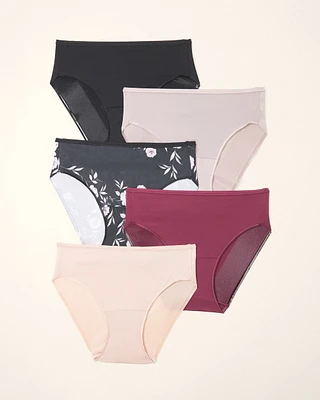 Vanishing Edge Hipster Panty 5 Pack