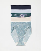 Vanishing Edge High-Leg Brief Panty 5 Pack