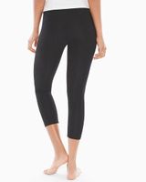 Soma Essential Crop Legging, Black, size XS