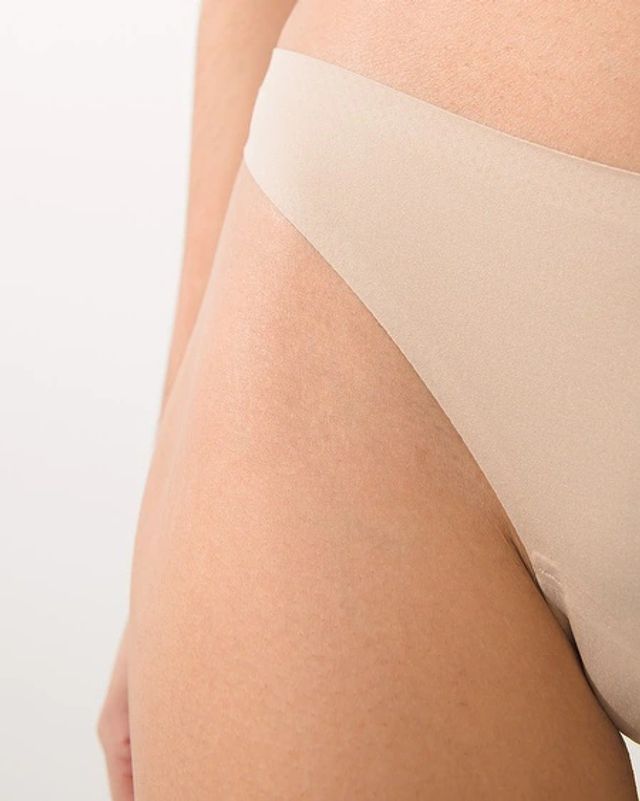 Soma Enbliss Soft Stretch Thong In Ivory