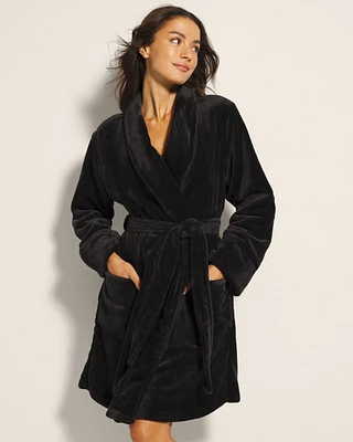 Plush Short Robe