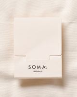 Soma Vanishing Edge Microfiber Hipster Underwear Single Pack, Black, size L