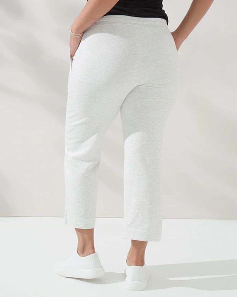 Soma SomaWKND™ Soft Crop Pant, Heather Crystal