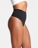 Yummie Liliana Comfort Curve Thong, Black, Size M/L, from Soma