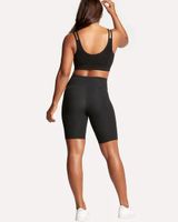 Soma Yummie Mel Cotton Shaping Bike Shorts, Black, size XS