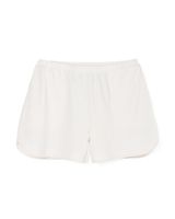 Soma Soma Restore Aloe Knit Shorts, Ivory, Size XL