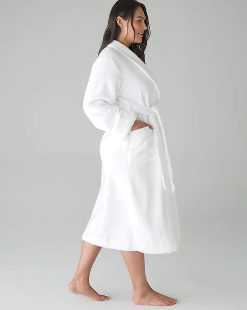 Soma Soma® Restore R&R Cotton Robe, Optic White, Size L/XL