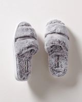 Minnetonka Sunday Slides, Light Gray, Size 8, from Soma