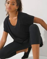 Soma SomaWKND™ Sunday Tunic, Black, Size XS