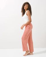 Soma Terry Soft Straight Crop Pants, CEDAR WOOD, Size S - REG