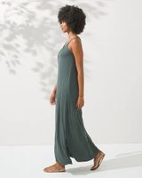 Soma Shirred Maxi Dress, NIGHTWATCH OLIVE, Size XL