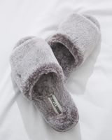 Minnetonka Sunday Slide, Opal Gray, Size 9, from Soma