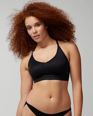 Enbliss Racerback Bralette with Lace Back