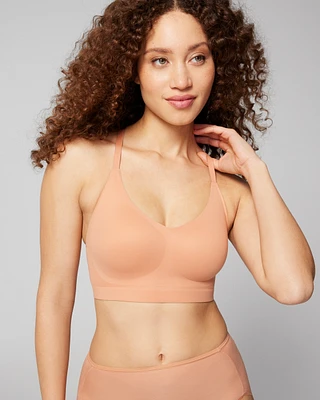 Enbliss Racerback Bralette with Lace Back