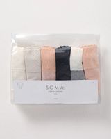 Soma Cotton Modal Lace Hipster 6 Pack, Multi