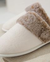 Soma Vivian Slippers, White/Ivory, size M