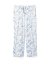 Soma Cool Nights Pom Trim Crop Pajama Pants, Swimmingly Cloud 9 Blue, size M