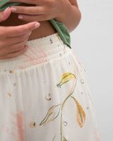 Soma Cool Nights Pajama Shorts, Stargazer Ivory, size XS