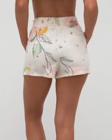 Soma Cool Nights Pajama Shorts, Stargazer Ivory, size XS