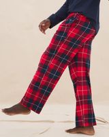 Soma Embraceable Men's Pj Pant, Plaid, Red & Blue, size S, Christmas Pajamas by Soma, Gifts For Women