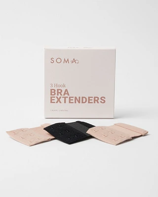 Soma Lingerie 3 Hook Bra Extender