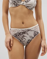 Embraceable High-Leg Panty with Enchanting Lace