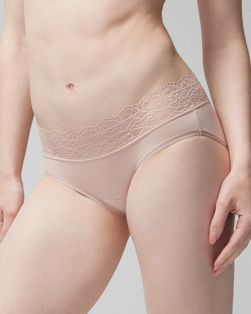 Embraceable Hipster Panty with Enchanting Lace