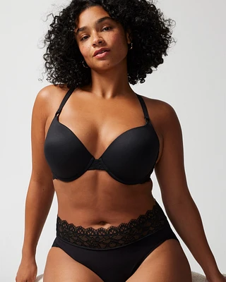 Embraceable Push-Up Plunge Bra with Lace