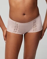 Embraceable Boyshort Panty with Enchanting Lace