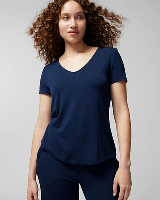 Cool Nights Short Sleeve Pajama Tee