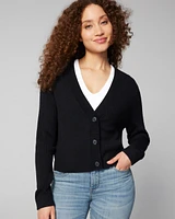 Luxe Soft Ribbed Cardigan